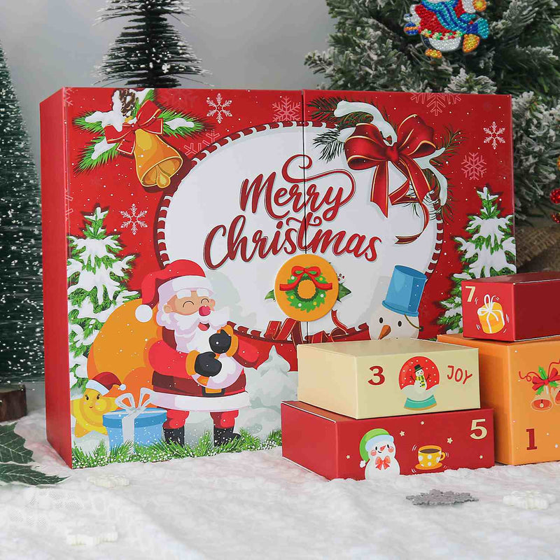 Festive Santa & Snowman