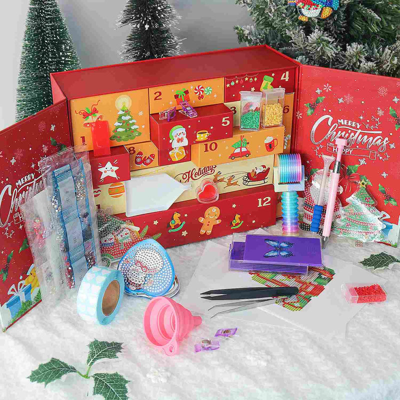 Festive Santa & Snowman