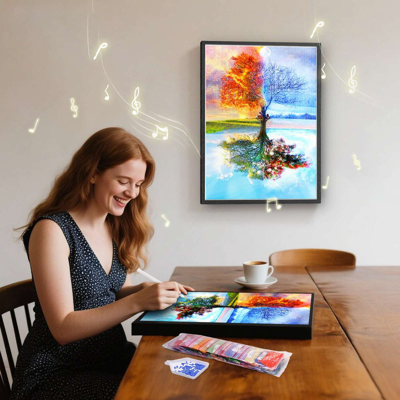 Four Seasons Reflection Tree