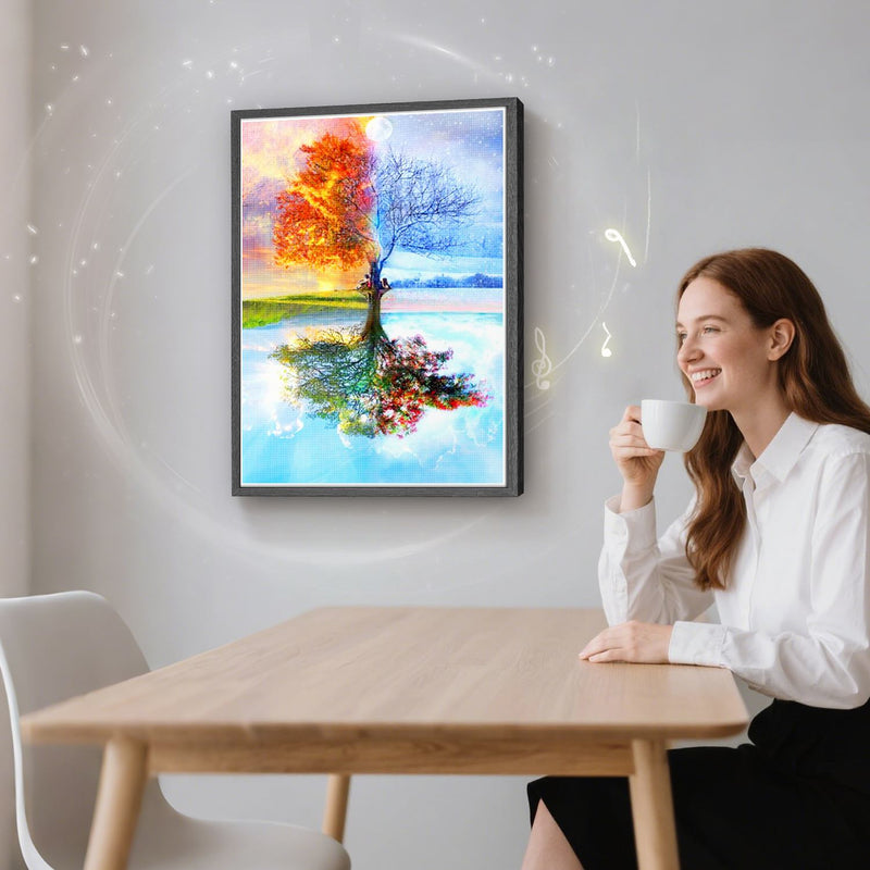 Four Seasons Reflection Tree