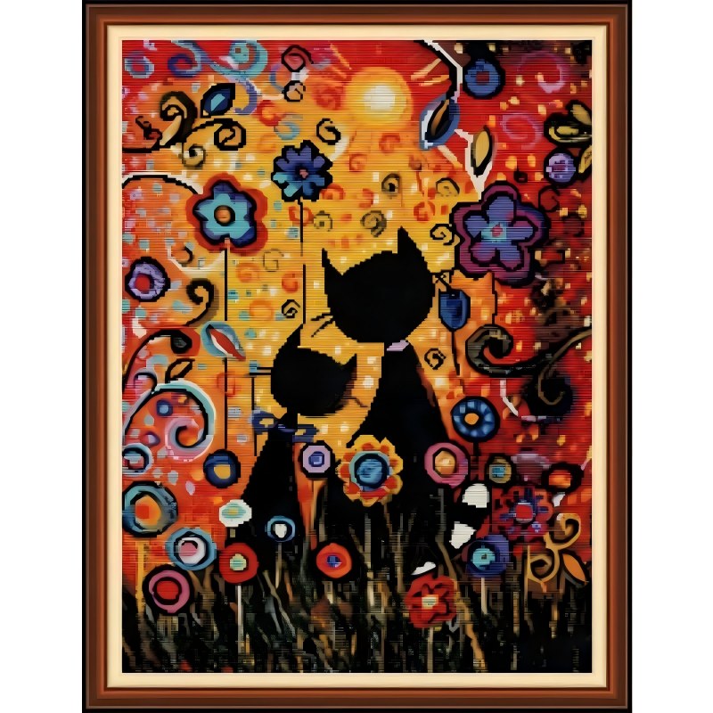 Gouache cat