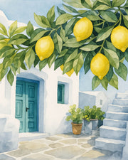 Greek Lemon Courtyard Glow