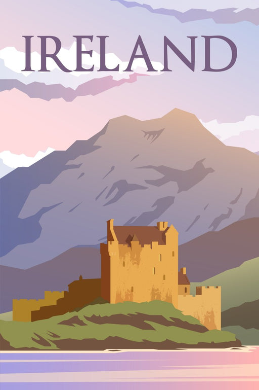 Irish Castle at Dawn – Diamond Painting - Craftonie