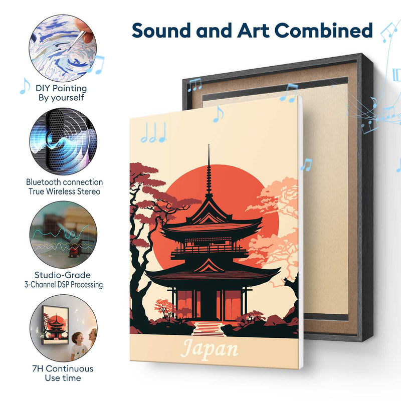 Japanese Pagoda Sunset