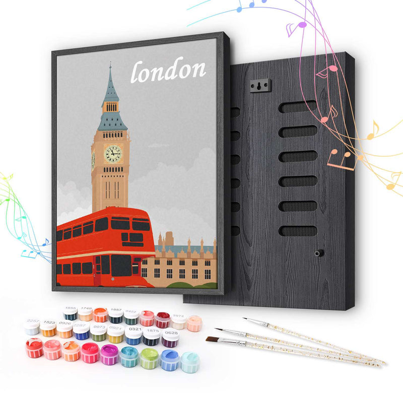 London Big Ben & Red Bus 