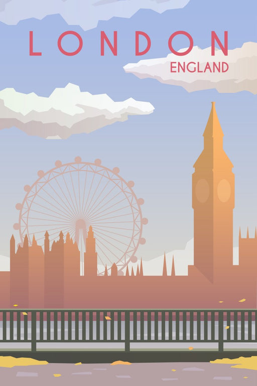 London Skyline by the Thames – Diamond Painting - Craftonie