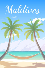 Maldives Tropical Escape – Diamond Painting - Craftonie