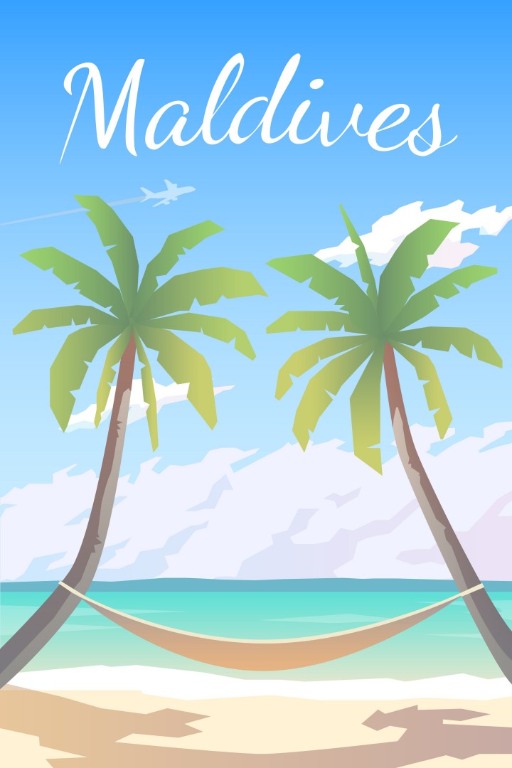 Maldives Tropical Escape – Diamond Painting - Craftonie