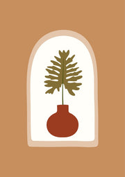 Minimalist Botanical Vase – Diamond Painting - Craftonie