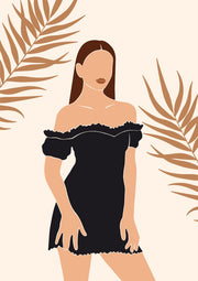Modern Fashion Silhouette – Diamond Painting - Craftonie