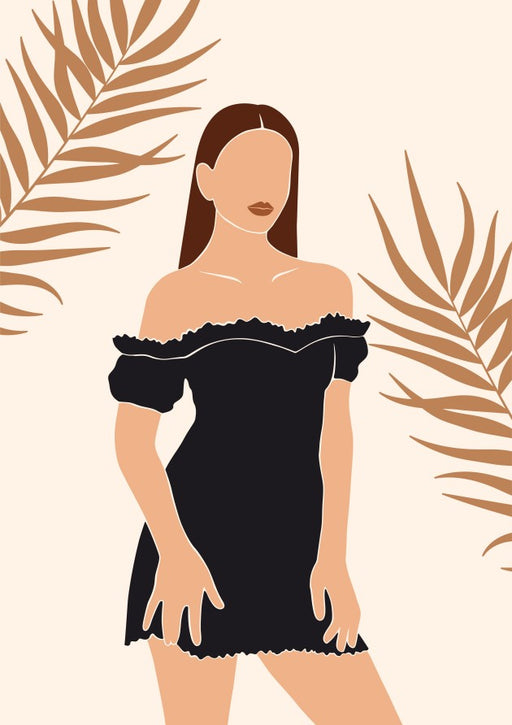 Modern Fashion Silhouette – Diamond Painting - Craftonie