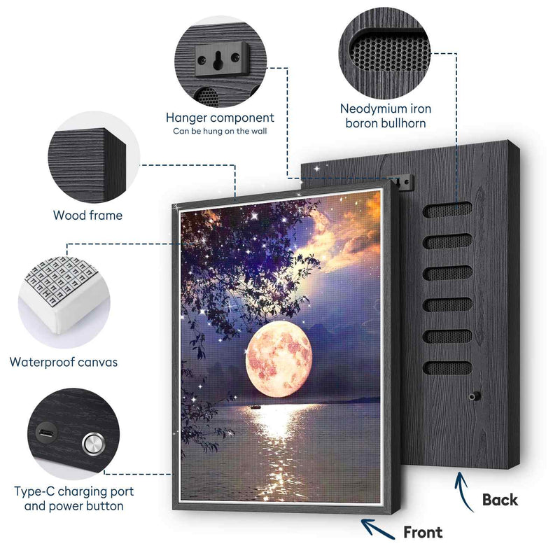 Moonlit Lake  Bluetooth Speaker