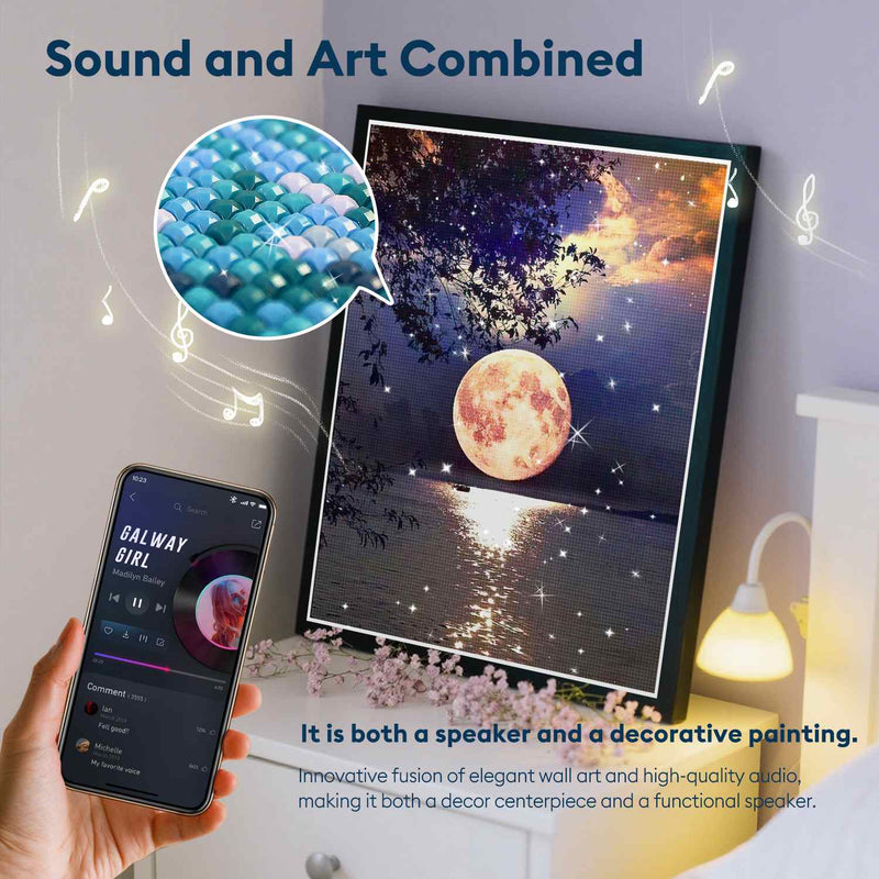 Moonlit Lake  Bluetooth Speaker