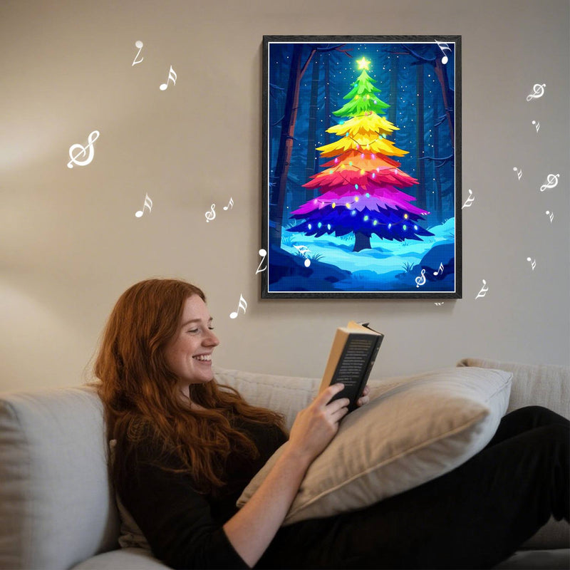 Rainbow Christmas Tree 