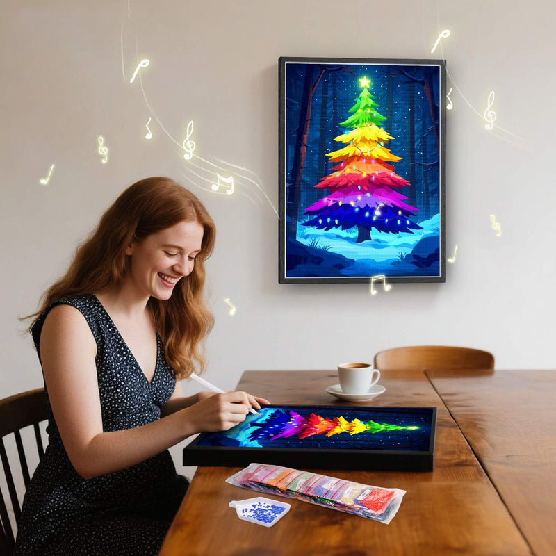 Rainbow Christmas Tree 