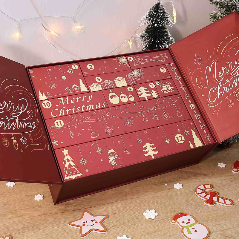 Red  Christmas  Surprise Gift Box