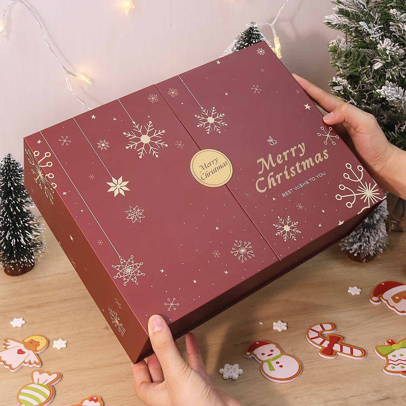 Red  Christmas  Surprise Gift Box