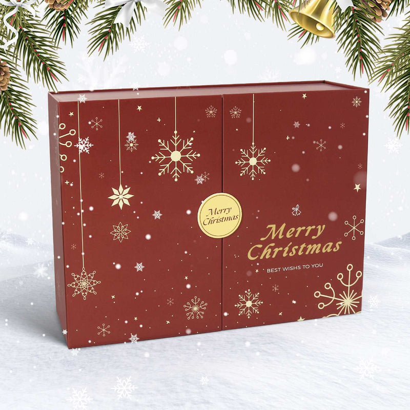 Red  Christmas  Surprise Gift Box