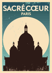 Sacré-Cœur Moonrise – Paint by Numbers - Craftonie