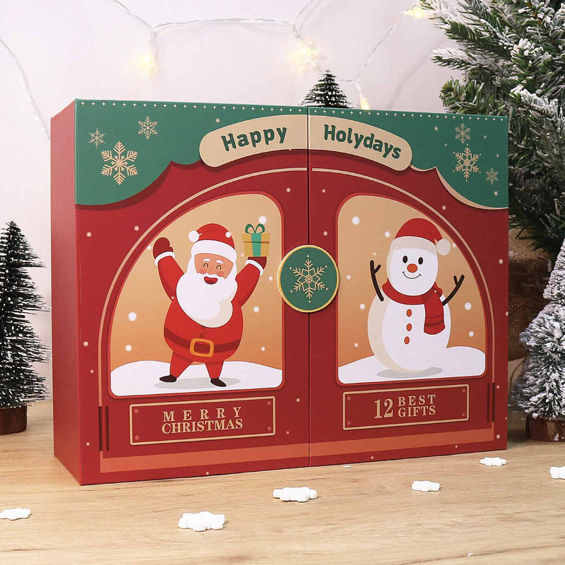 Santa & Snowman Surprise Gift Box