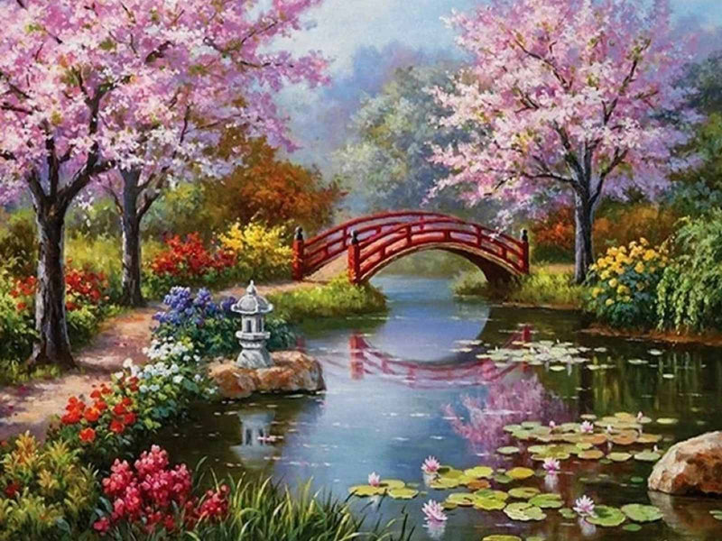 Serene Japanese Garden