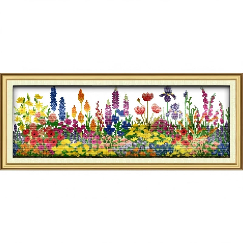 Spring scenery in garden