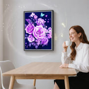 Starry Purple Roses
