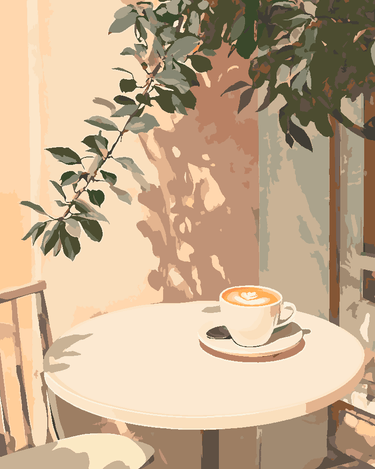 Sunlit Coffee Nook