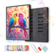Sunset Parrot Pair
