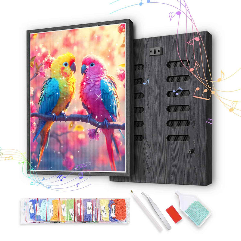 Sunset Parrot Pair