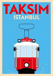 Taksim Tram, Istanbul – Paint by Numbers Craftonie