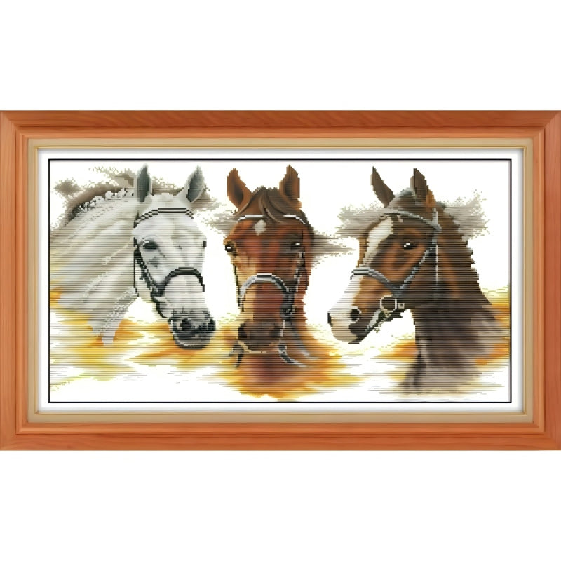 Three horses