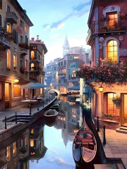 Venetian Canal Glow