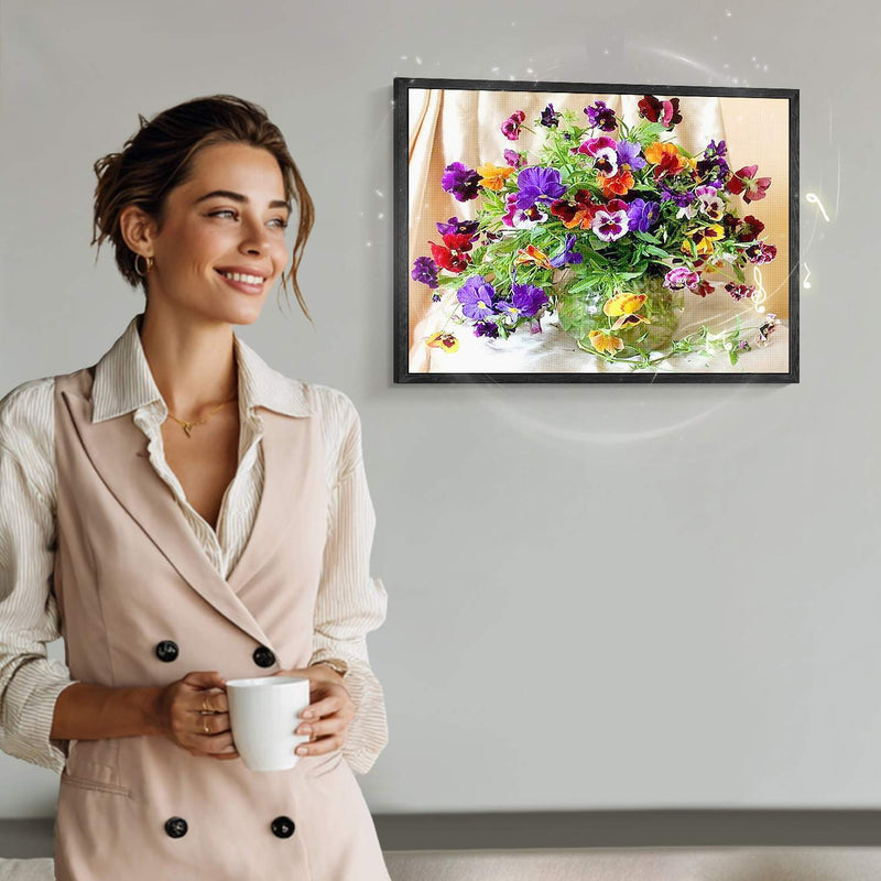 Vibrant Pansy Bouquet