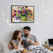 Vibrant Pansy Bouquet