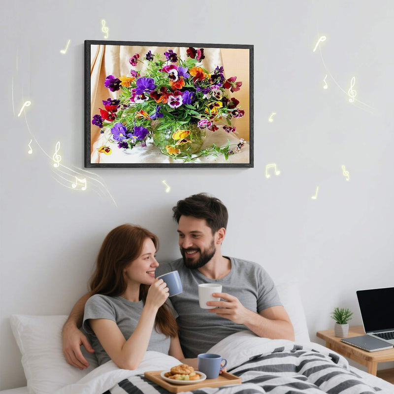 Vibrant Pansy Bouquet