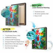 Vibrant Parrot Pair Bluetooth Speaker 