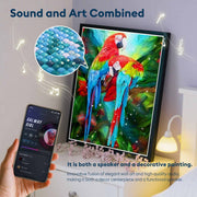 Vibrant Parrot Pair Bluetooth Speaker 