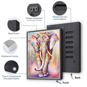 Vibrant Watercolor Elephant 