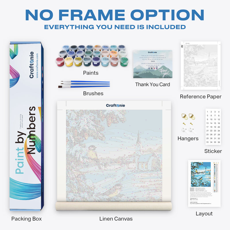 Template - Paint by Numbers Craftonie