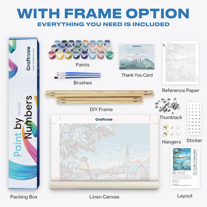 Template - Paint by Numbers Craftonie