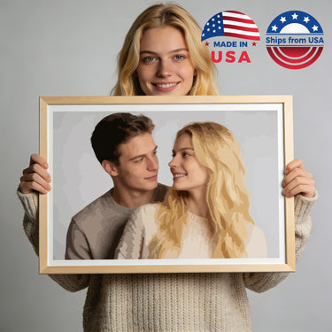 Custom Paint By Numbers Kit (Made in USA | Ships from USA) - Craftonie